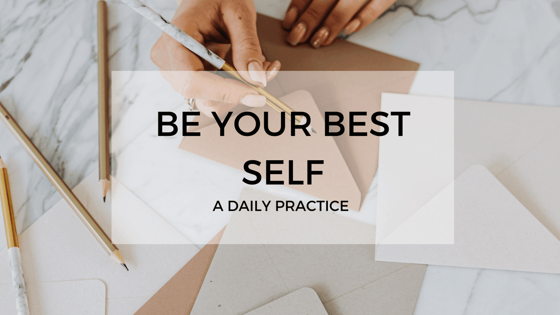 Today you’ll write a letter to your future self. In it, I want you to open up and tell your future self about your current life.
