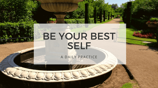 BE YOUR BEST SELF - walk in the park