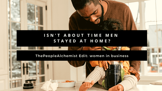 BIZ EDIT - time men stayed home