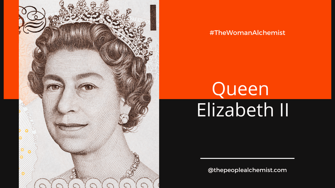 #TheWomanAlchemist Queen Elizabeth II