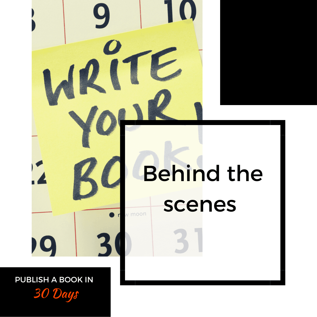 how to publish a book in 30 days
