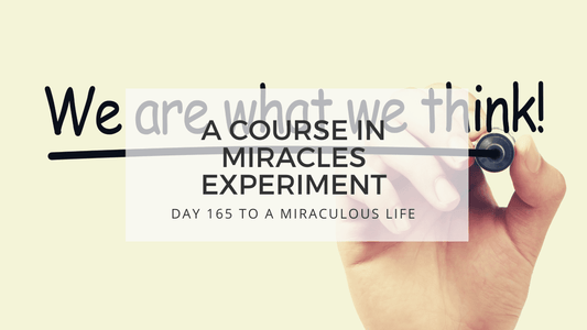 lesson 165 to a miraculous life