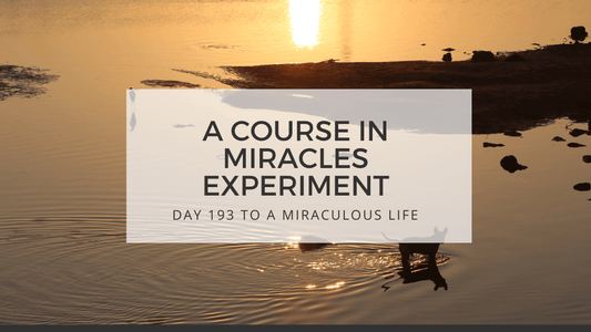 lesson 193 to a miraculous life