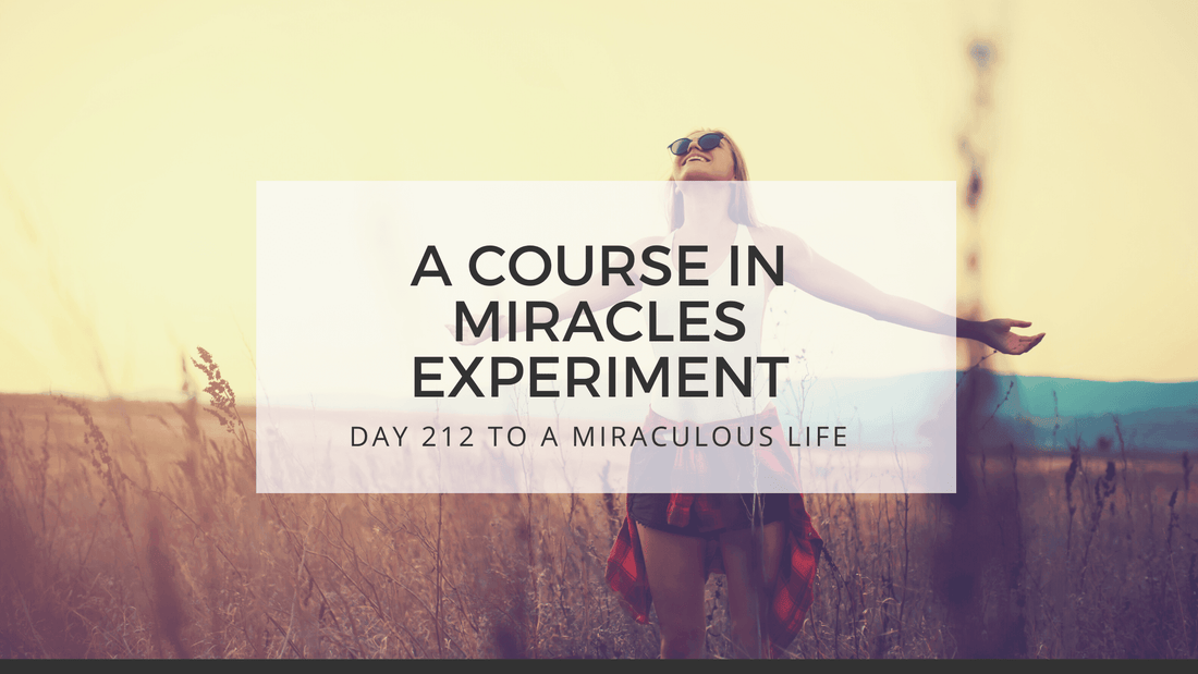 lesson 212 to a miraculous life