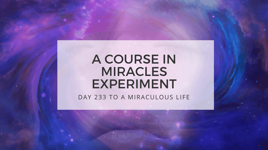 lesson 233 to a miraculous life