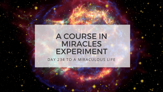 lesson 234 to a miraculous life