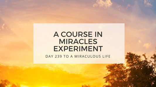 lesson 239 to a miraculous life