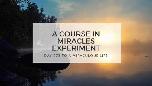 lesson 273 to a miraculous life