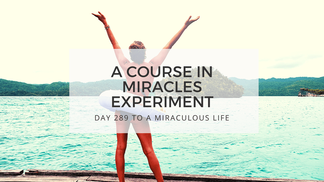 lesson 289 to a miracilous life