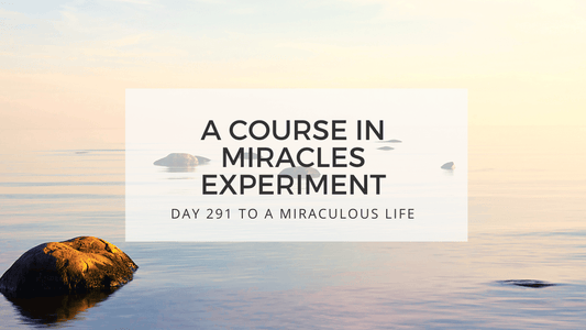 lesson 291 to a miraculous life