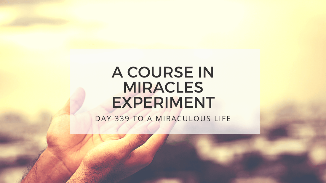 lesson 339 to a miraculous life