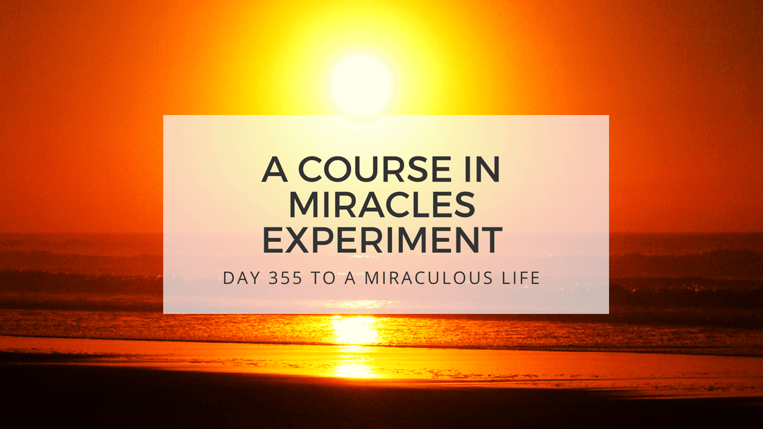 lesson 355 to a miraculous life