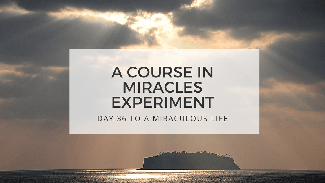 lesson 36 to a miraculous life