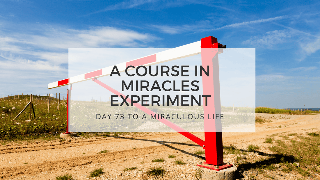 lesson 73 to a miraculous life